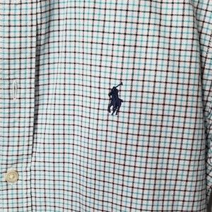 Ralph Lauren Shirts & Tops - Ralph Lauren Plaid Cotton Poplin Button Down Shirt Ralph Lauren Shirts & Tops - Ralph Lauren Plaid Cotton Poplin Button Down Shirt